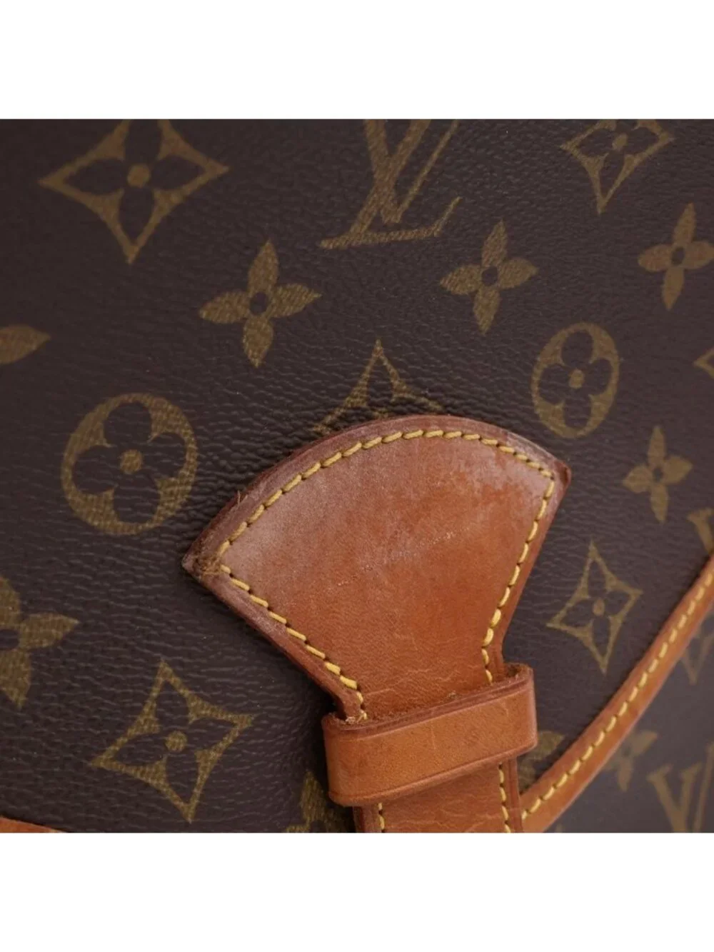 Louis Vuitton Monogram Vivari Leather 2-Way Shoulder Bag Business Brown
